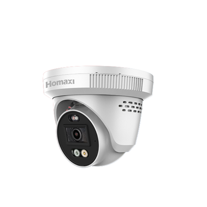 Homaxi 5MP S-Series Active Deterrent Fixed Turret IP Camera